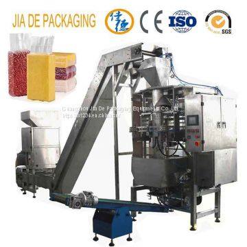 vacuum brick-shaped bag rice bean granule packing machine