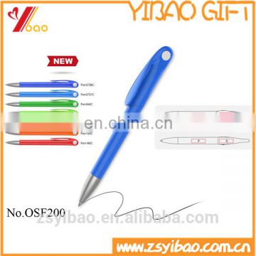 2017 lastest custom ball pen with printing logo