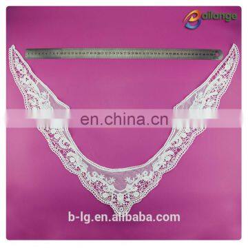 Bailange 2015 Latest Wholesale Guangzhou Cotton Lace Collar Lace Neck Neck Lace Designs for Ladies Suit photo-3