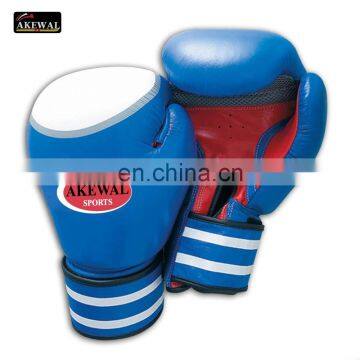 High Quality Blue and White Wholesale Boxing Gloves