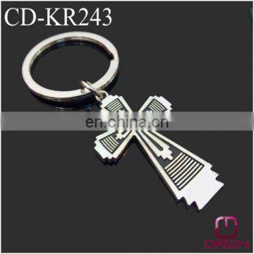 Metal Latin Cross Keyrings CD-KR243