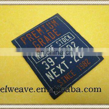 acrylic clothing woven label