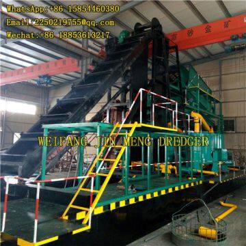 Diesel Power River Dredging Equipment Bucket Chain Gold Dredger 200 Cubic Meters photo-2