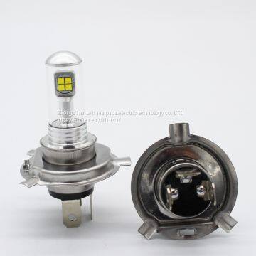 The Lens Design Fashion Poly LED Motorcycle LED Headlight H4H7 Fog Light Bulb photo-3