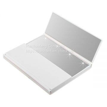 Tri-fold Bracket Mirror Led Makeup Mirror with Various Colors