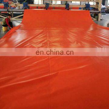 25*30m orange color 600gsm pvc tarpaulin sheet