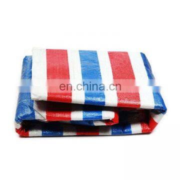 High Flexibility Tarpaulin, Anti-Mildew Plastic Lona, Uv-Protection Striped Cloth Tarps