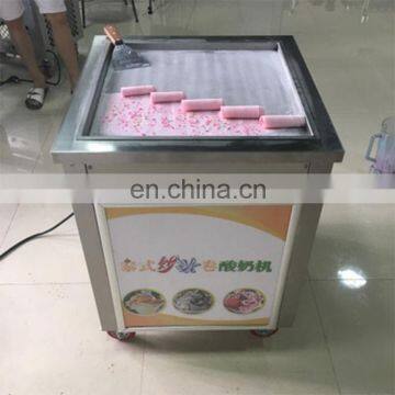 Rollled Ice Cream Machine/Flat Pan Fried Ice Cream Machine