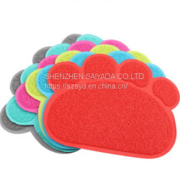 Bowl Mat PVC Mat Feeder Mar