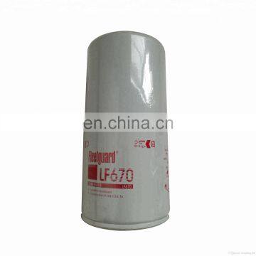 M11 NT855 K19 Diesel Engine Parts Oil Filter LF670 3889310 3889311