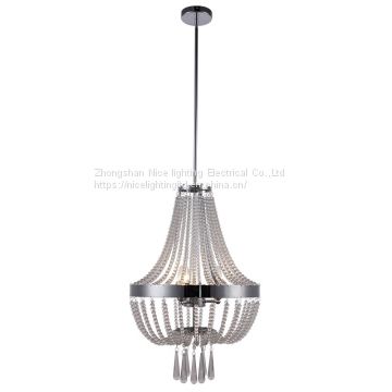 Crystal pendant lamp