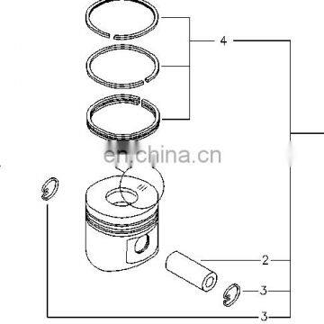 Deutz F4M1011F piston ring 04179446 0417 9446