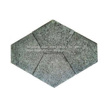 Grey Volcanic Lava Flagstone Natural Stone Patio Paver
