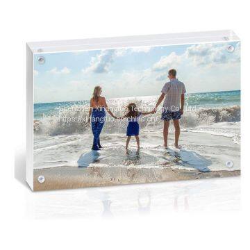 Factory Direct Acrylic Photo Frames Custom Transparent Acrylic Picture Frames 6*8 photo-5