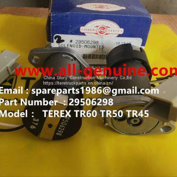 TEREX 29506298 ALLISON SOLENOID VALVE TR35A 3305F 3305G 3305K 3305B OFF HIGHWAY RIGID DUMP TRUCK MINING HAULER TRANSMISSION