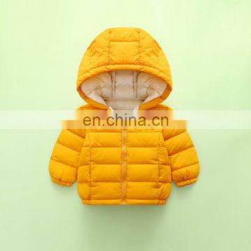 Girl's quality zipper cotton-padded jacket in bright colors