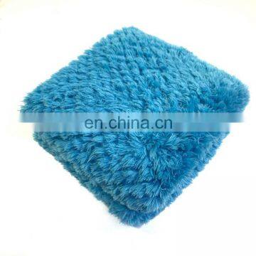 China Factory Promotion Super Soft Plush Faux Fur Fleece Throw Blanket With Best Price High Quality photo-2