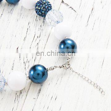 Girl Necklace + Bracelet Set Kids Chunky Bubblegum Bead 2pcs Set photo-4