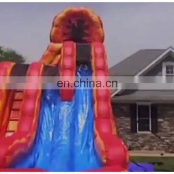 fire n ice dry wet inflatable water slide