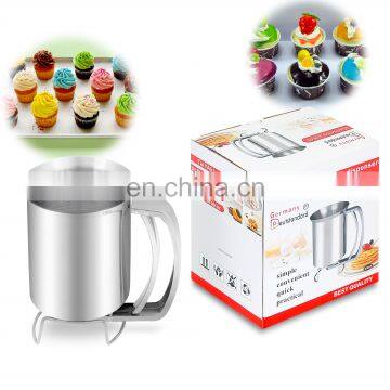 Pancake Cupcake Batter Dispenser Tool - Great for Cupcakes Muffins Creeps Cakes & Belgian Waffle photo-3