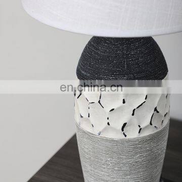 Australian Modern Custom Archaistic Cheap Grey Unique Tale Lamps Porcelain for Hotel Bedside photo-3
