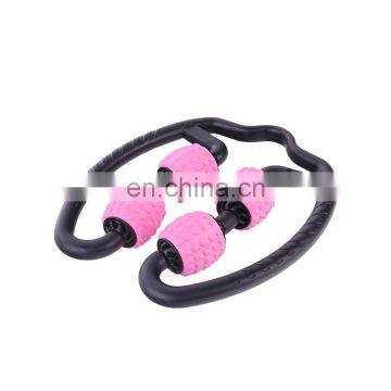 2021 Vivanstar Round Circle Yoga Massager Massage Ball Calf Clamp Leg Foam Shaft Muscle Relax Model YG2611 Massage Stick photo-5