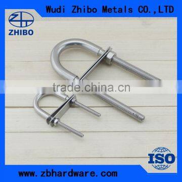 High polished U type bolts with nuts made in China