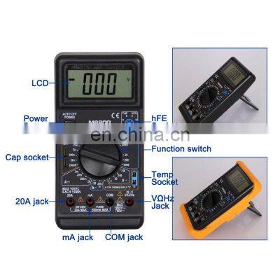M890G Useful Digital Multimeter Large LCD Display With Temperature and Frequency Function photo-3