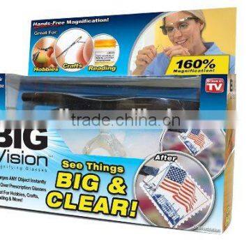 Big Vision Glasses - Magnifying Eyewear That Makes Everything Bigger and Clearer