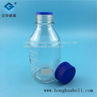 Wholesale Reagent Glass Bottles 500ml Transparent Reagent Glass Bottle Directly Sold by Manufacturer photo-3