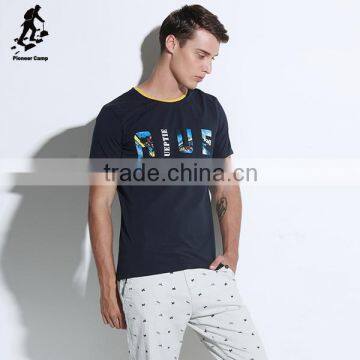 Factory Sale Leisure Black White o Neck Tee Shirts for Sale photo-2