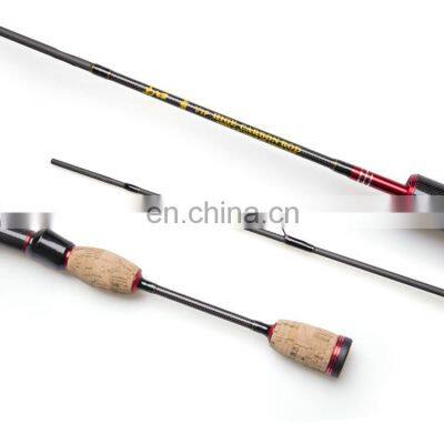 New Design Ultralight 2 Section Folding High Carbon Fiber Pole Carbon Rod Fly Fishing Rod