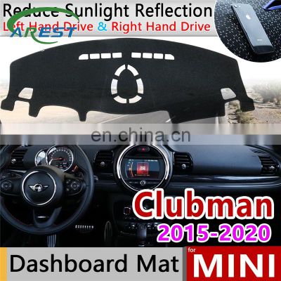 for Mini Cooper Clubman 2015 2016 2017 2018 2019 2020 F54 Anti-Slip Mat Dashboard Cover Pad Sunshade Dashmat Carpet Accessories