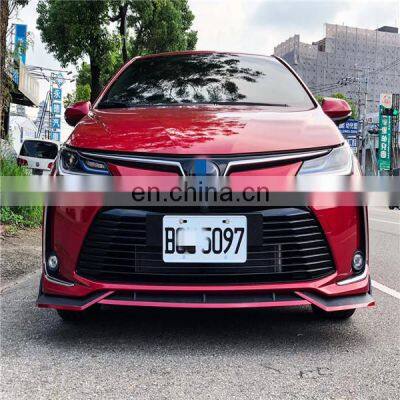 ABS  front  bumper  lip   front  position  front   lip   bumper  kits   for   2019+  corolla