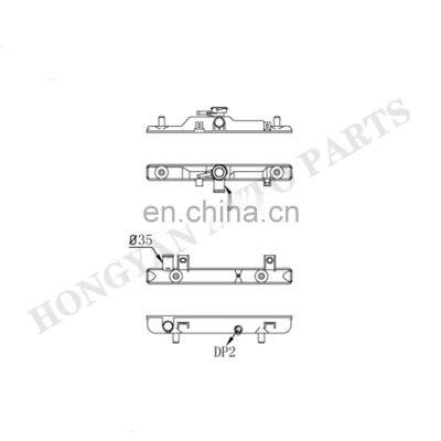 Radiator plastic tank for China local car for changan star radiator plastic tank manufacturer