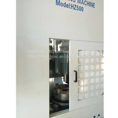 Hot Sale Flange Round Part CNC Double Worktable Drilling Machine With German Siemens System Model FLZ500 photo-3