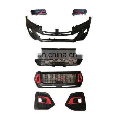 Wholesale price 2018  Hilux revo rocco facelift body kit with bumper Cover