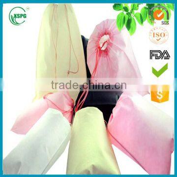 colorful packaging non-woven draw-string bags