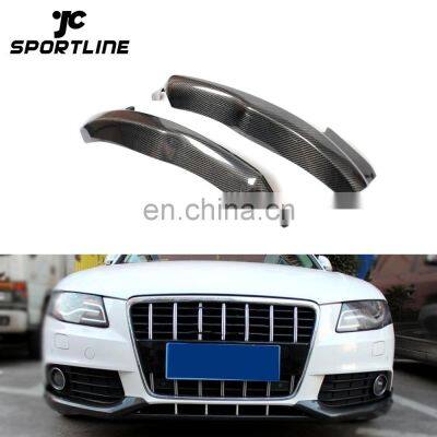 Car Carbon Fiber Front Splitter for Audi A4 B8