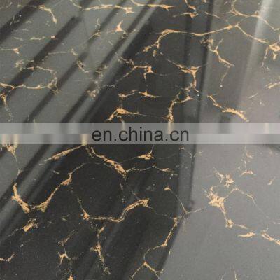 Popular Design Manufacturer Polished Dark Black Tile 600x600mm Tile photo-4