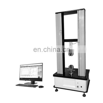 5000N electric vertical double column push pull / tensile test machine price