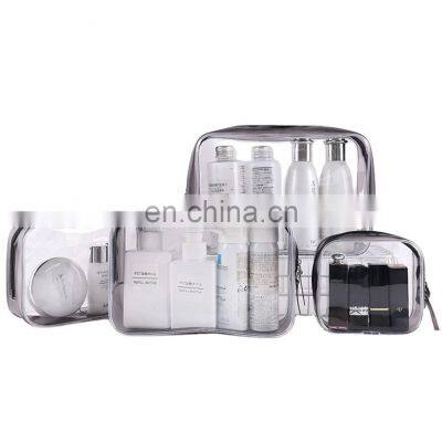 2021 Clear Toiletry Bag Women Makeup Bag Transparent With Zipper Travel Luggage Carry On Airline Compliant Bag