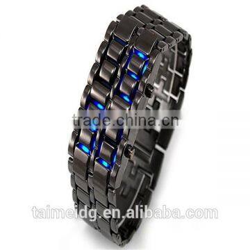 Good price black metal watch