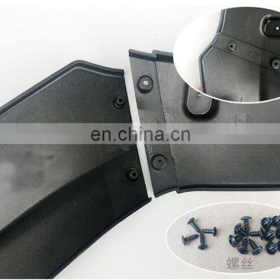 ChangZhou HongHang Manufacture ABS Material Black/Carbon Fiber Universal Front Lips Diffusers For All Cars Sedon Cars photo-3