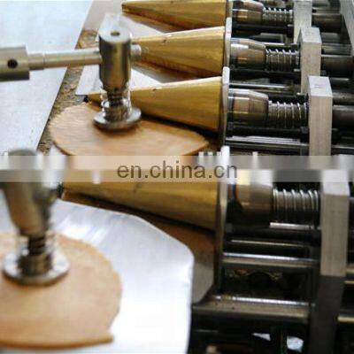 Industrial Full Automatic Cone Baking Production Line Rolled Biscuit Sugar Waffle Cone Maker Icecream Cone Machinery for Sale photo-3