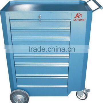 OEM Blue Powder Coating 7 Drawers Tool Cart AX-5700-1