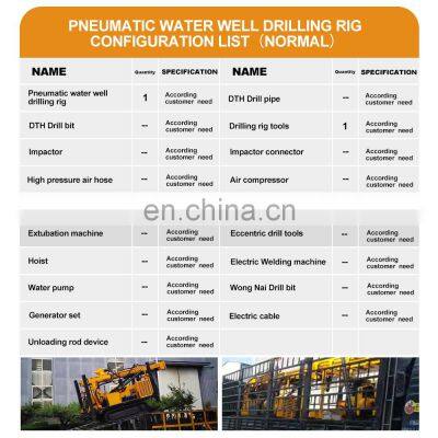 300m Hot Factory Price Durable Drill Rig Rock Geological Core Blast Hole Water Well Drilling Rig Machine For Sale photo-4
