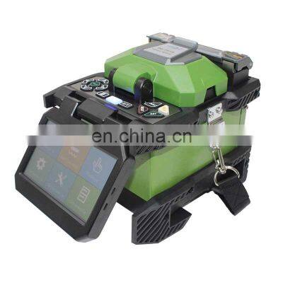 6 motors Full automatic touch operate 7 Seconds fast splicing optical fiber fusion splicer machine fiber optic for FTTH