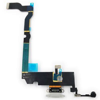 For IPhone Xs Max USB Charger Sub Board Connector Port Dock Charging Flex Cable Bottom Mic Replacement photo-2