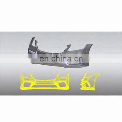 KO B700 Car Parts Foglamp Cover Front Lip Rear Lip Exhaust Lip For Mercedes Benz 2014-2020/2018-2020 photo-3